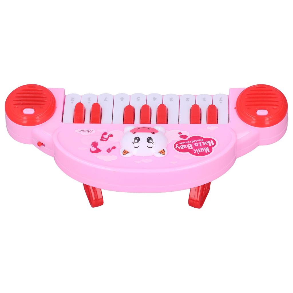 Baby Piano 10 Keys Interesting Cultivating Music Education ABS Material   Keyboard Piano for Kids