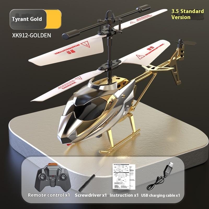 Xk913 New 3.5-Way Remote-Controlled Helicopter Usb Charging Drop Resistant And Anti-Collision Remote-Controlled Airplane Model