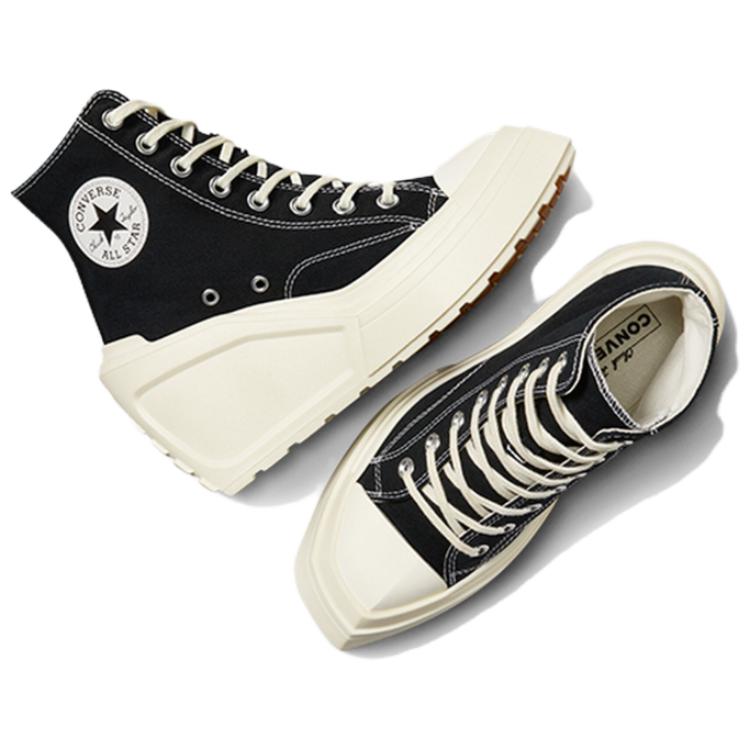New Chuck 70 Women's Converse De Luxe Wedge 'Black Egret' Women's A06478C