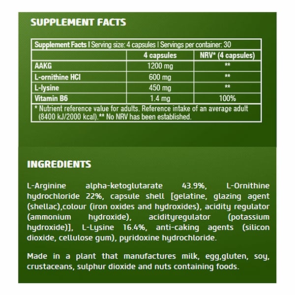 Amino Acids for the Production of Growth Hormone, GH, BioTech (USA) (27084032)