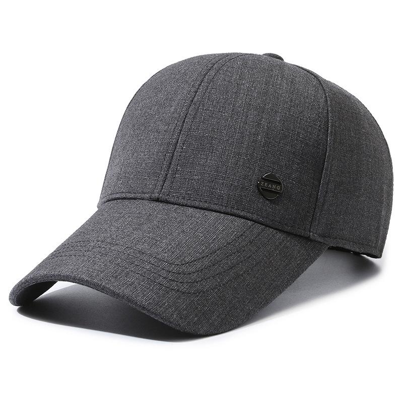 Men's Long-Brimmed Hat: Spring/Autumn Style – Outdoor Sun Protection, Breathable, Versatile Casual Baseball Cap