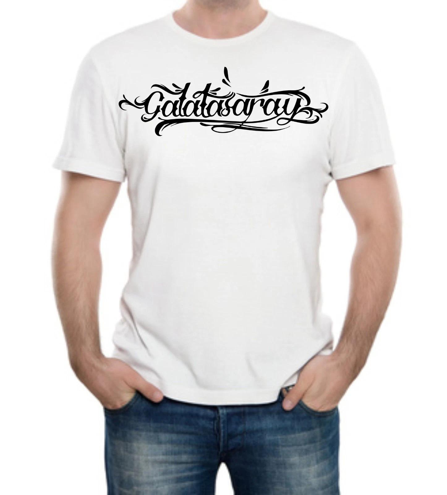 Galatasaray T-Shirt Print Cotton Unisex Shirt Türkiye Istanbul Anarchy Fun M