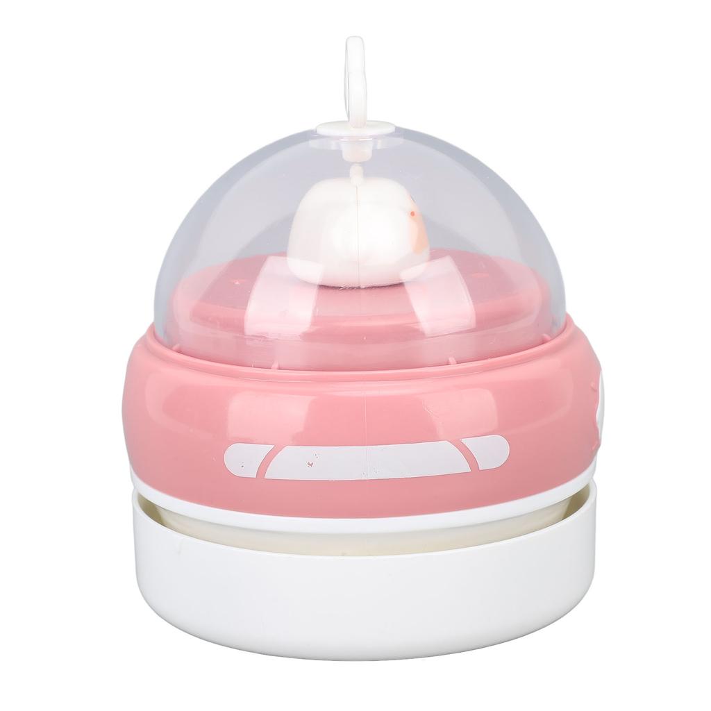 Portable Desktop Vacuum Cleaner Cordless USB Charging Handheld Dust Sweeper Efficient Night Light Table Pencil Eraser Shavings