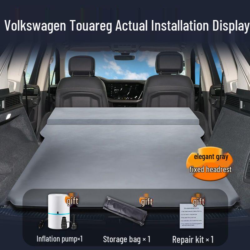 Volkswagen Touareg Trunk Air Mattress: Inflatable Sleeping Pad & Leveling Bed