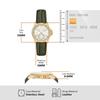 Michael Kors Mini Everest Three-Hand Amazon Suede Croco Leather Watch MK4720