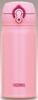 THERMOS Water Bottle Vacuum Insulated Mobile Mug Open 350ml Coral Pink CP [One-Touch Type] JNL-352