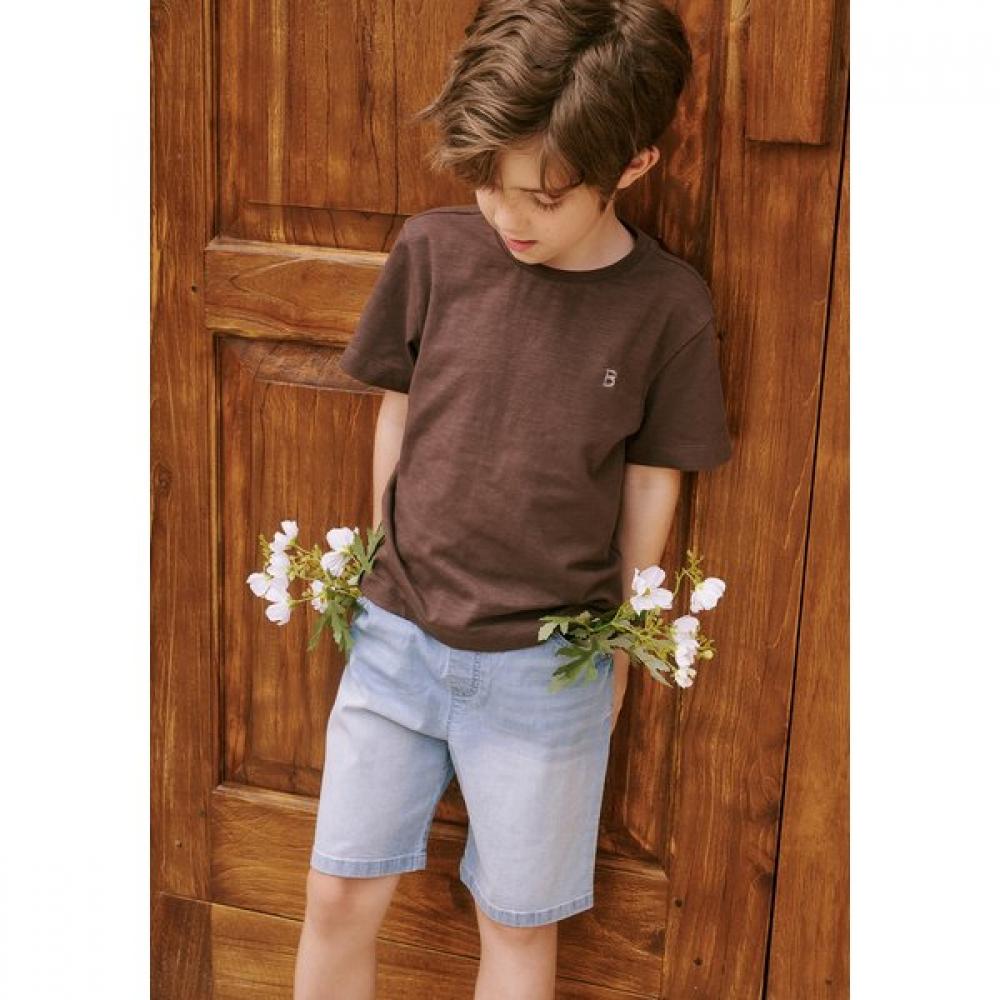 The Coffee Bean   Tea Leaf Sky Blue Denim Shorts Bz31pt01sb