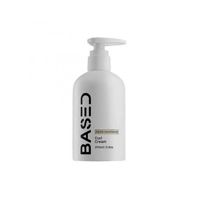 Baseret på Havsalt Spray & Sandeltræ Krøllecreme For Naturligt Let Hold