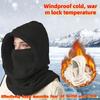 Winter Windproof Hat Men Women Outdoor Cycling Mask Neck Protection Cold Resistance Warmth Face Protection Balaclava Hat