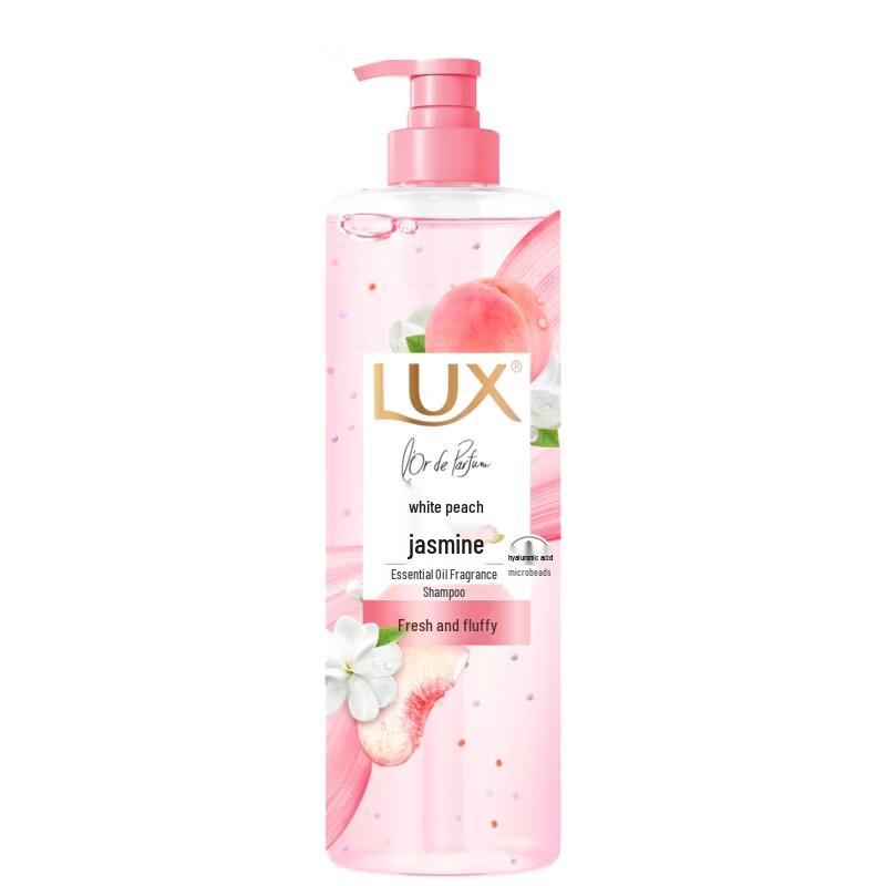 LUX Essential Oil Shampoo, White Peach Jasmine