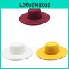 Woolen Fedora Hat Unisex With Large Brim And Satin Texture For Spring And Fall Wear