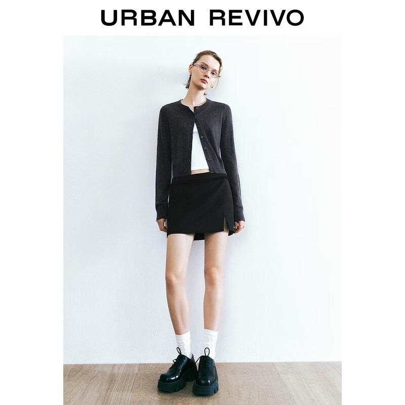 Женский вязаный кардиган в стиле колор-блок XS