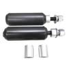 For Dyna Street Bob FXDB 4.5" Crash Bar Shock Sliders Mounts Slippery Bar Shock Sliders Mounts