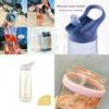 Garrafa de Água Durável Livre de BPA e à Prova de Vazamentos com Canudo para Esportes e Viagens