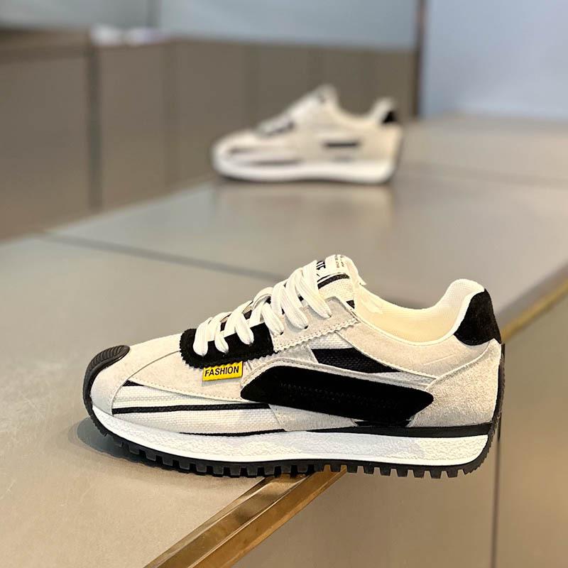 Tênis de Moda Masculino Verão 2025 Cano Baixo com Cadarço: Sapatos Casuais Confortáveis, Leves, Modernos e Simples