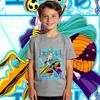 One Piece Enel Anime Print Cotton T Shirt for Boys Girls Kids Summer Short Sleeve Casual Top