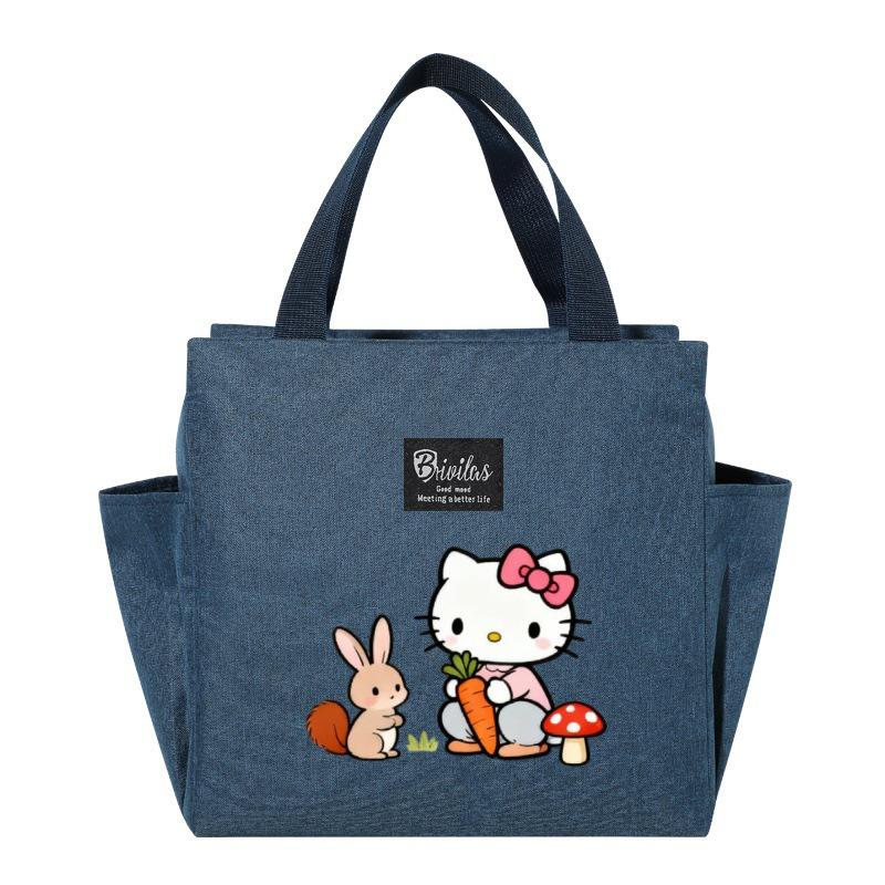 Hello Kitty Insulated Bento Bag - Portable Lunch Box for Picnics & Outings