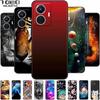 For Vivo T1 4G Case V2153 Covers TPU Black Silicone Starry Moon Cover for Vivo T1 44W Case Shockproof Soft X100 Pro Shells