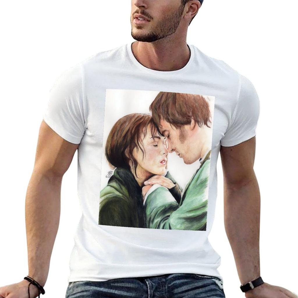 Elizabeth And Darcy TShirt Sports Casual Breathable Tee Shirt
