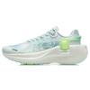 Li Ning Ranger Essential Sports Rebound Low Top Running Shoes Women's Blue Green ARHR054-7