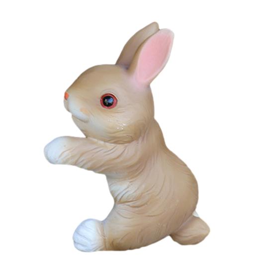 3Pcs Climbing Bunny Figurine Simulated Rabbit Statue Resin Animal Sculpture Outdoor Garden Flower Pot Hugger Hanger Ornament Decoration