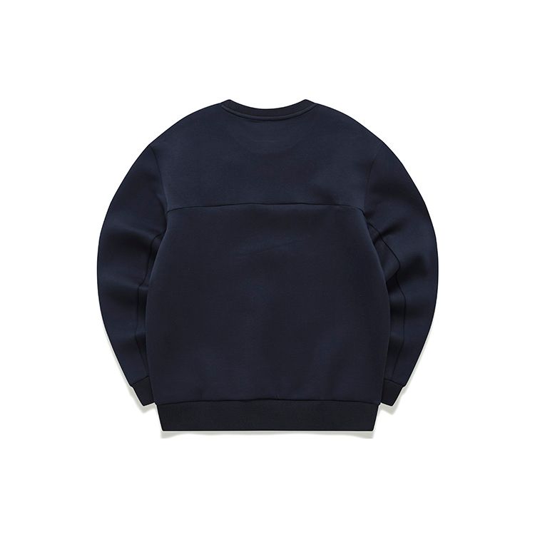 FILA Athletics Printed Knit Pullover Sweatshirt Men Sweatshirt Royal-Blue A11M213201F-NV