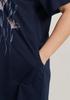 Women's Nightgown 2XL Vienetta Cotton Short Sleeve Comfortable Nice