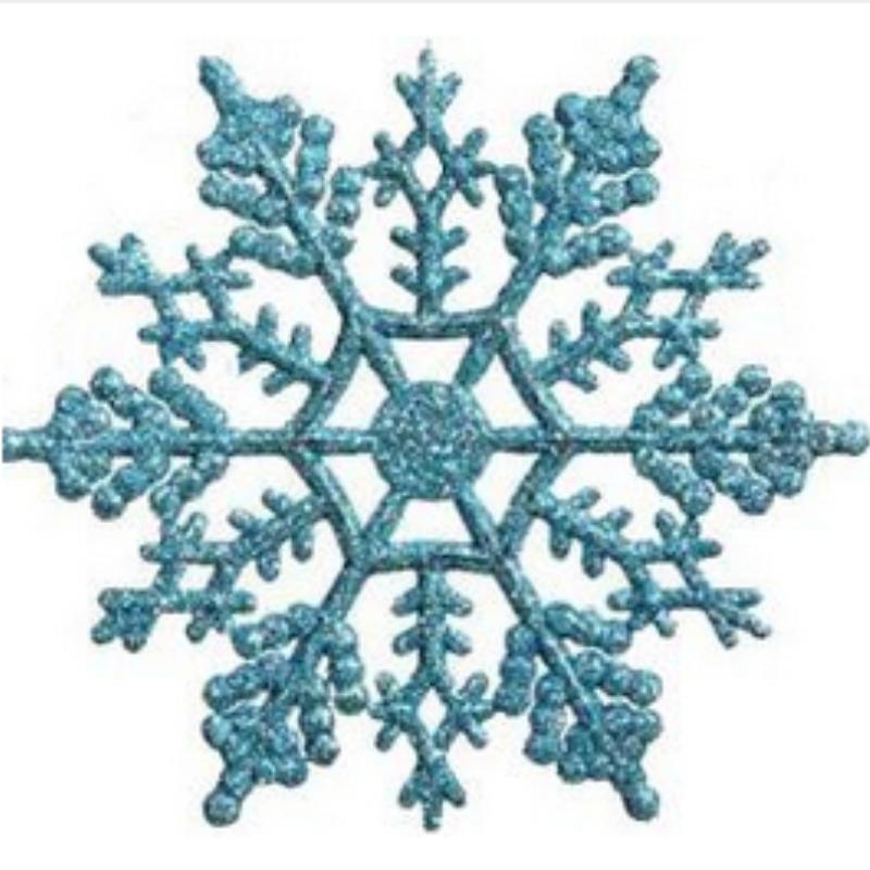 

Рождественские украшения Акриловые 10 см Снежинка Рождественские принадлежности Украшение Подвеска на елку