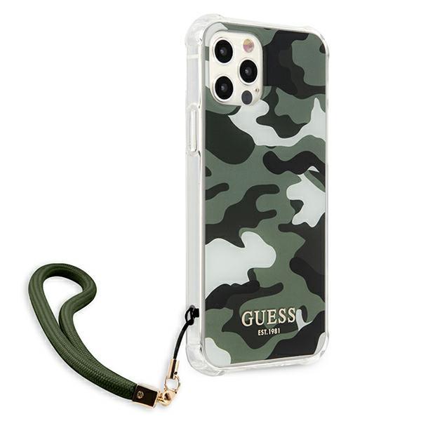Guess Guhcp12Mksarka Iphone 12/12 Pro6,1 Zielony/Khaki Hardcase Camo Collection