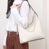 Cowhide Shoulder Women's Bag, Large-capacity Messenger Tote Bag, Women's Fashion Simple Shopping Bag Simple and Fashionable