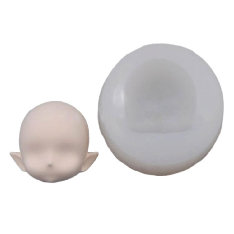Baby Head Mould Clay Resin Mould for Making Cake Fondant Decorations