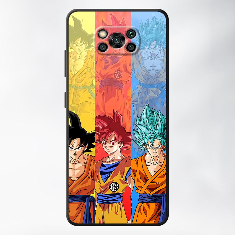 

D-ragonS B-allS Comic Funda Phone Cover Case for Xiaomi Poco F3 F4 F5 C65 M5 X3 X4 X5 C50 C51 M3 M4 Pro Poco F3