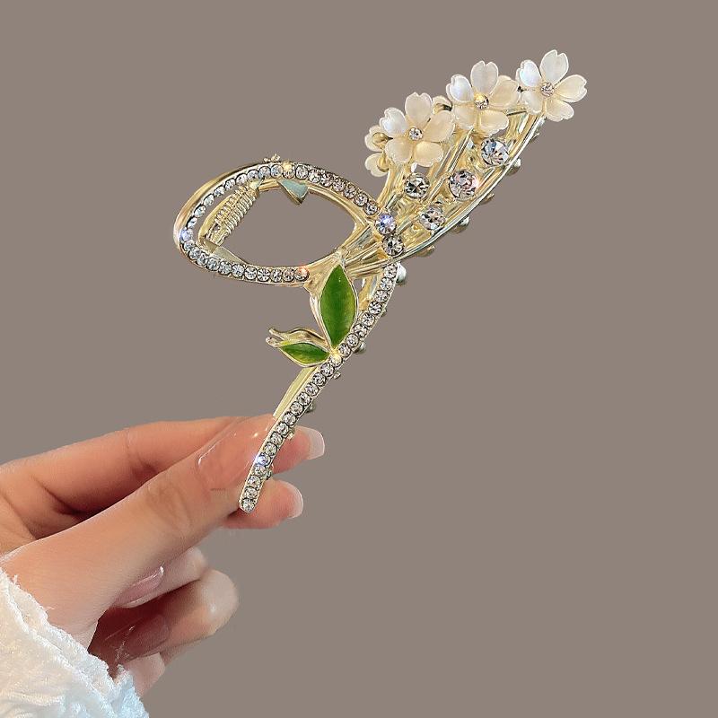 

Элегантные нерегулярные металлические коготь для волос, винтажные заколки для волос со стразами, заколки для волос, заколки-крабы, женские корейские застежки для волос, вечерние аксессуары для волос