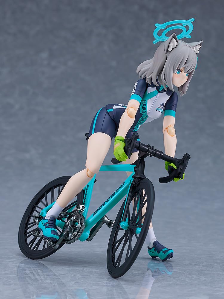Figma Blue Archive Shiroko Sand Wolf DX Edition Plastic Painted Movable Figure [Riding] Non-Scale