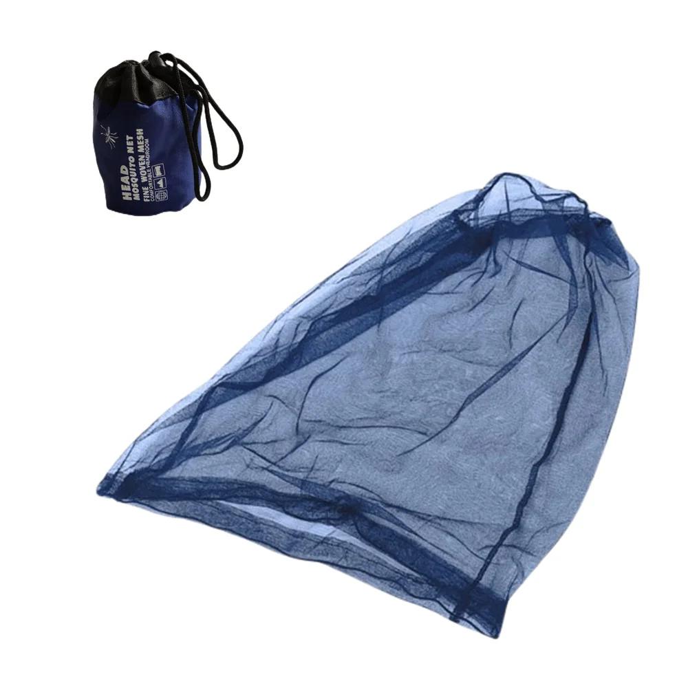 Outdoor Mosquito Head Cover Mesh Net Face Protector Cap Gardening Hat Bee Insect-proof Hat for Travel Hiking Camping Fishing Cap
