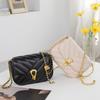 Autumn And Winter Simple Rhombus Women'S Bag Shoulder Chain Bag Women'S Trend Crossbody Small Square Bag Light Luxury Hand Carry