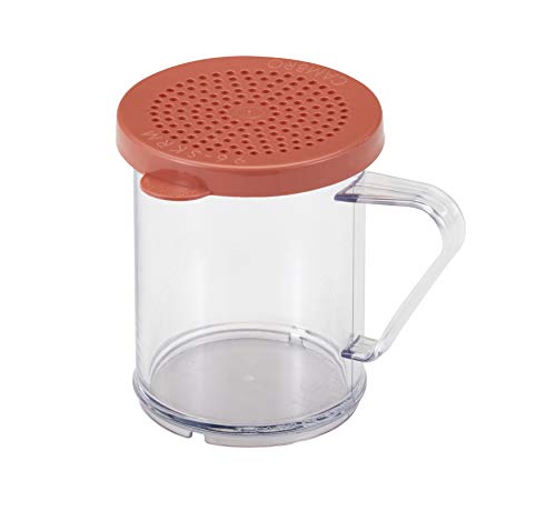 

Cambro Camwear 10 Oz Shaker/Dredge w/ Medium Ground Lid
