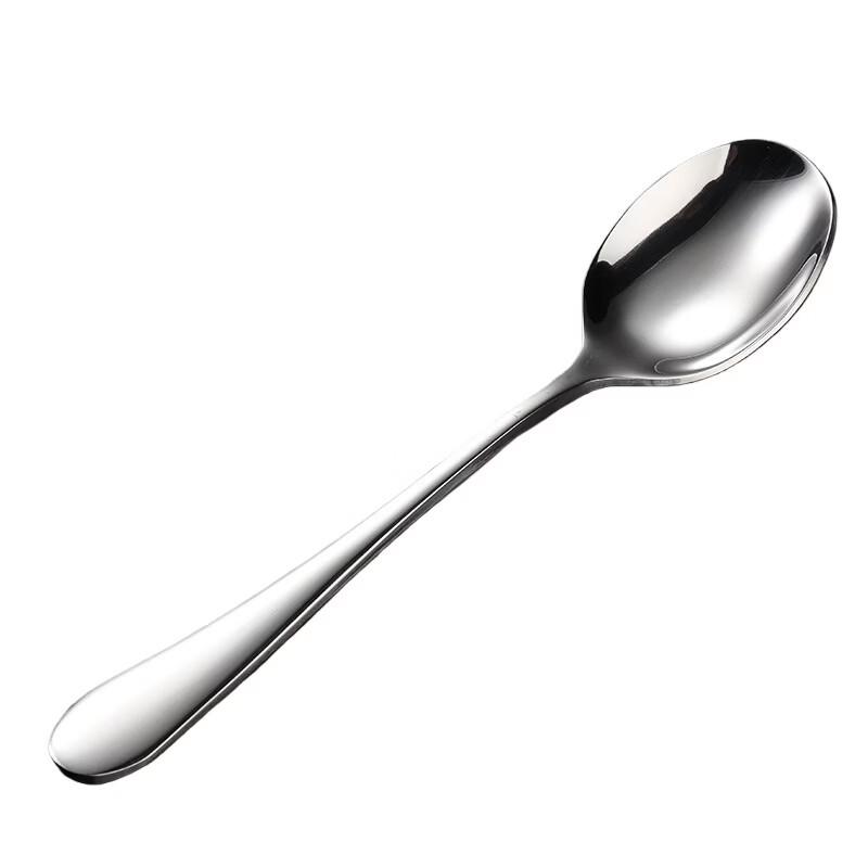 Qianxing Hotel Thickened 410 Stainless Steel Pointed Spoon Set