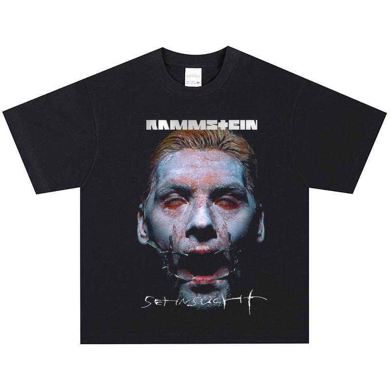 Rammstein T-Shirt, Soft Fabric Casual Daily Wear XXL