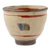 Marui Seito Shigaraki Ware Hechimon Teacup, approx. 240ml capacity, Gosu Iron Painting, Beige, MR-3-4043