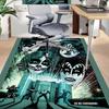 Kiss Band Concert Carpet For Playroom Bedroom Living Room Sofa Home Decorkids Game Area Rug Nonslip Floor Mat