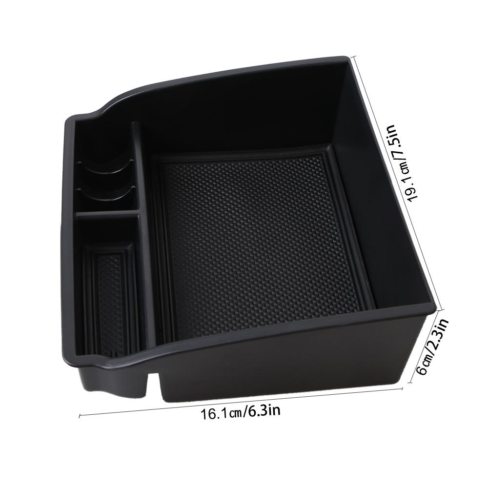 Car Central Armrest Storage Box Holder For Toyota Hilux 2015-2022 Center Console Organizer Tidying