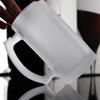 Ice Cup Huge Capacity Grinding Handle Glass Heat Resistant And Beautiful Wine Beer Mug