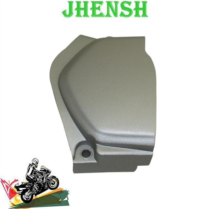 JHENSH Left Engine Sprocket Cover For 50cc 70cc 90cc 110cc 125cc 140cc 150cc Pit Dirt Bike ATV Go Kart