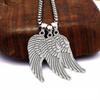 20 Pieces Tibetan angel Wing Charm Pendant Jewelry Making Accessories