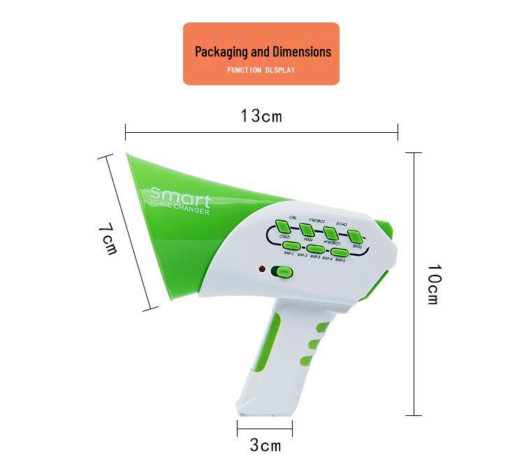 Multichannel Voice Changer Megaphone Toy for Kids – Creative, Fun, Interactive Handheld Speaker