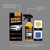 Car Paint Coating Spray Set for Wet & Dry Use - Water Spot Residue & Gloss Care