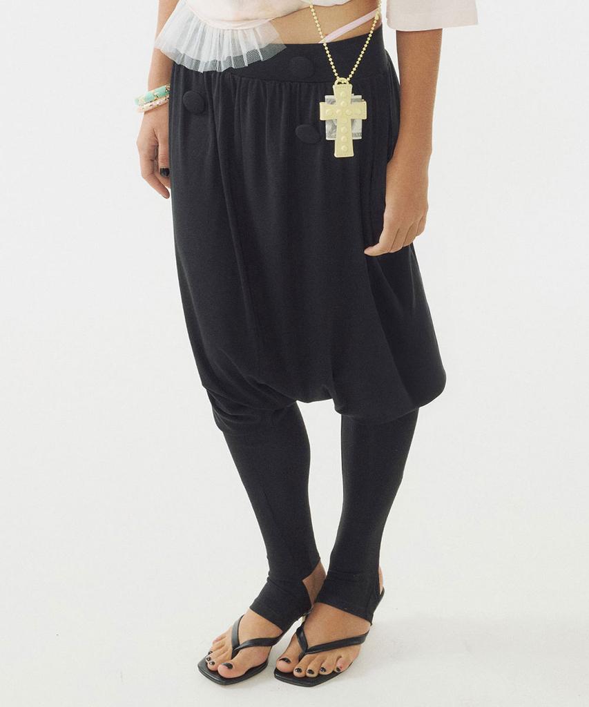 SCULPTOR Baggy Leggings Pants Black