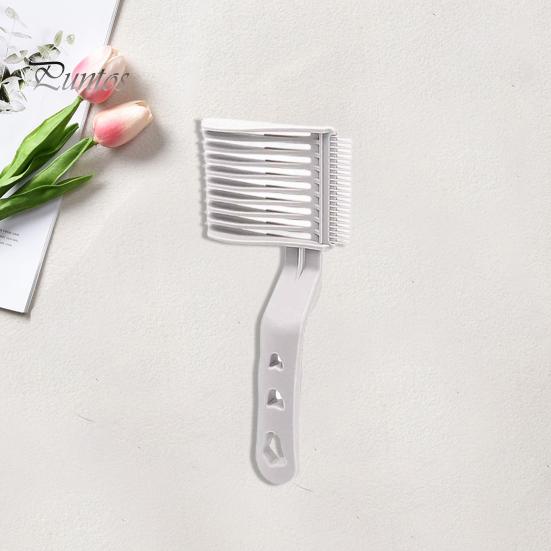 Barber Fade Comb Antistatický Hřeben pro muže zakřivené prolínání Flat Top Hair Clipper Guide Haircut Hřeben Domácí Salon Profesionální Kadeřnický Styling Hřeben