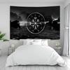VViking Logo VVegvisir Luxury Hippie Wall Hanging Tapestries for Living Room Home Dorm Decor Art Home Decor